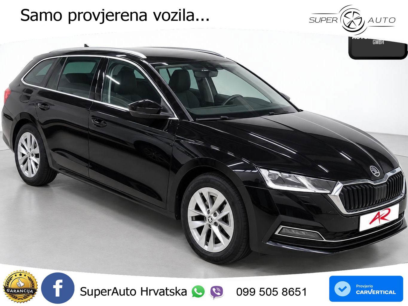 Škoda Octavia Combi 2.0 TDI (150 KS) DSG LED+GR SJED+ACC