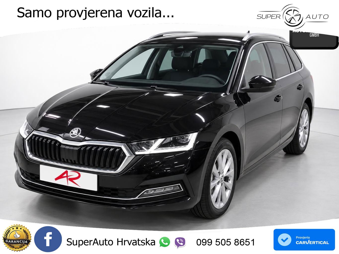Škoda Octavia Combi 2.0 TDI (150 KS) DSG LED+GR SJED+ACC