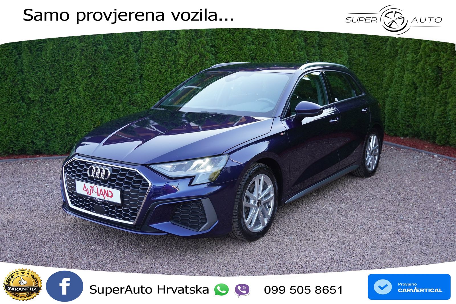 Audi A3 35 TDI (150 KS) S tronic S line LED+GR SJED+ACC