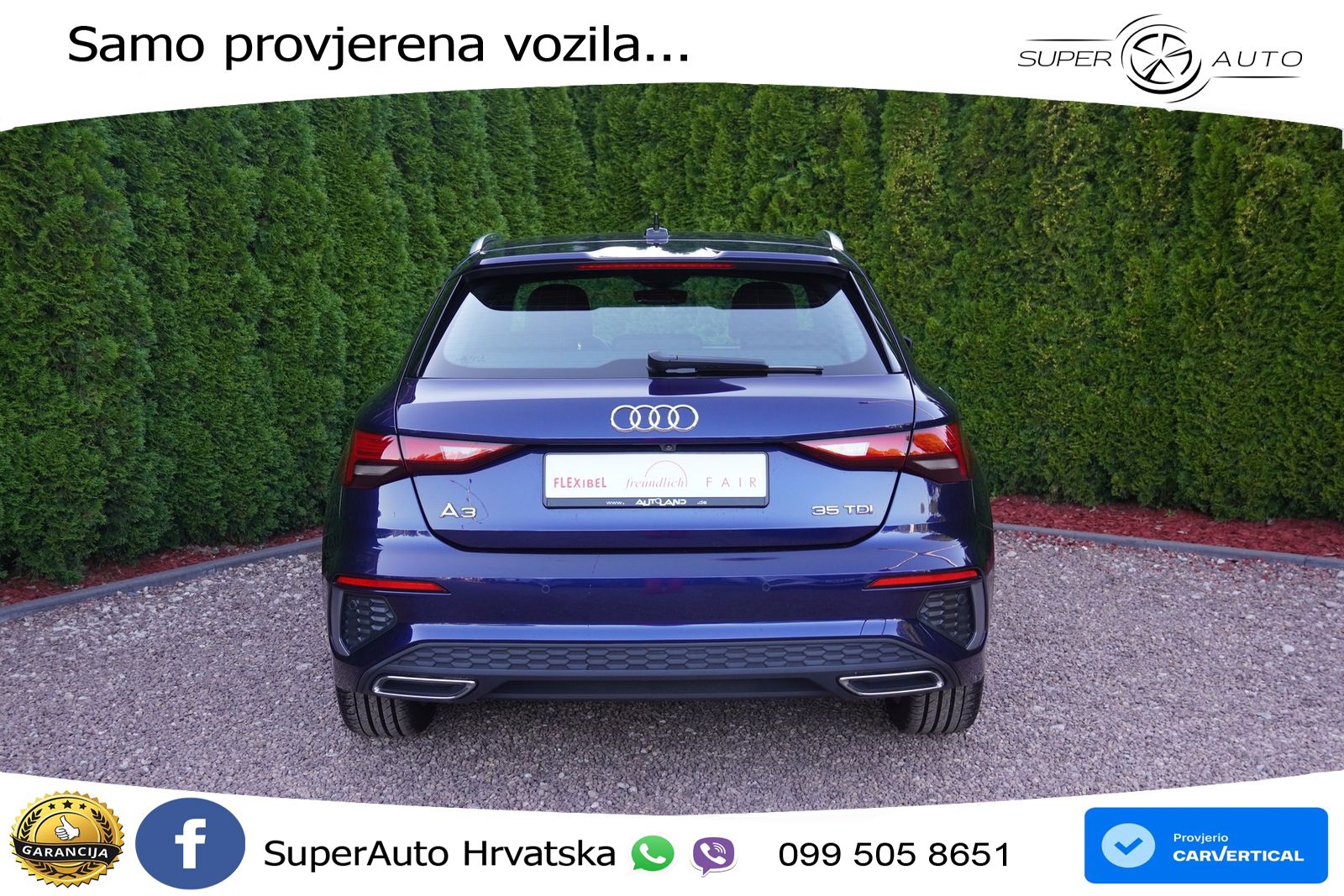Audi A3 35 TDI (150 KS) S tronic S line LED+GR SJED+ACC