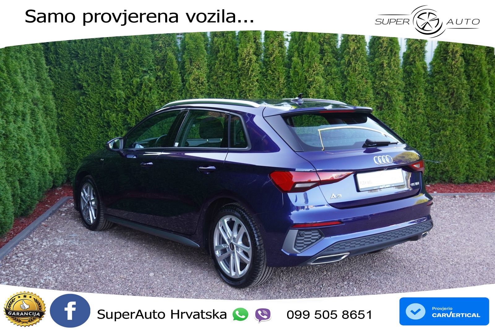 Audi A3 35 TDI (150 KS) S tronic S line LED+GR SJED+ACC