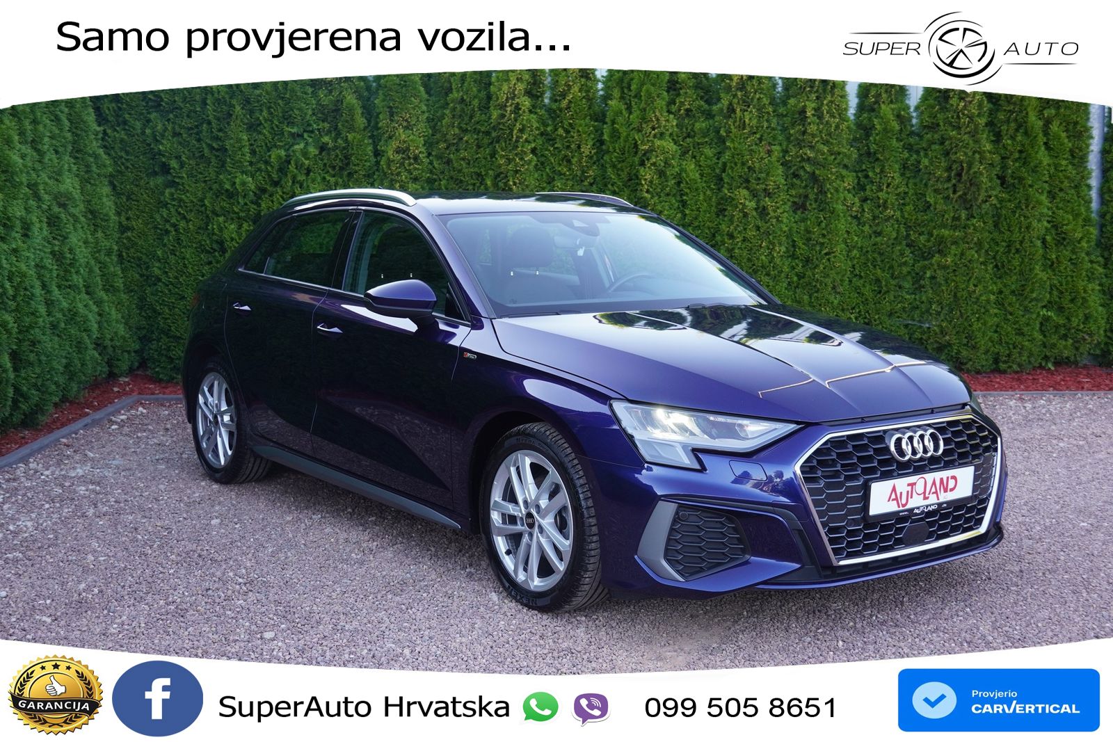 Audi A3 35 TDI (150 KS) S tronic S line LED+GR SJED+ACC