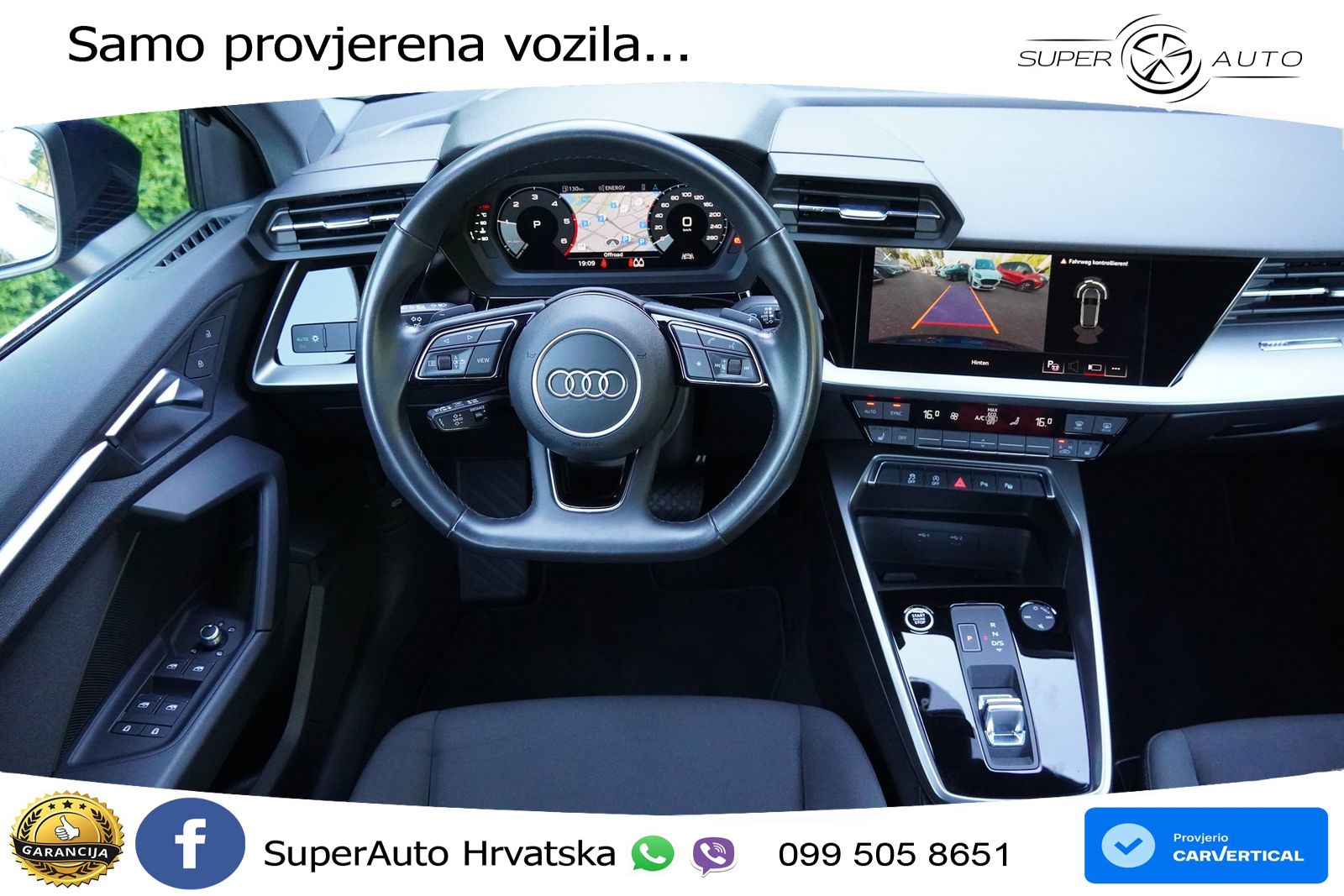 Audi A3 35 TDI (150 KS) S tronic S line LED+GR SJED+ACC