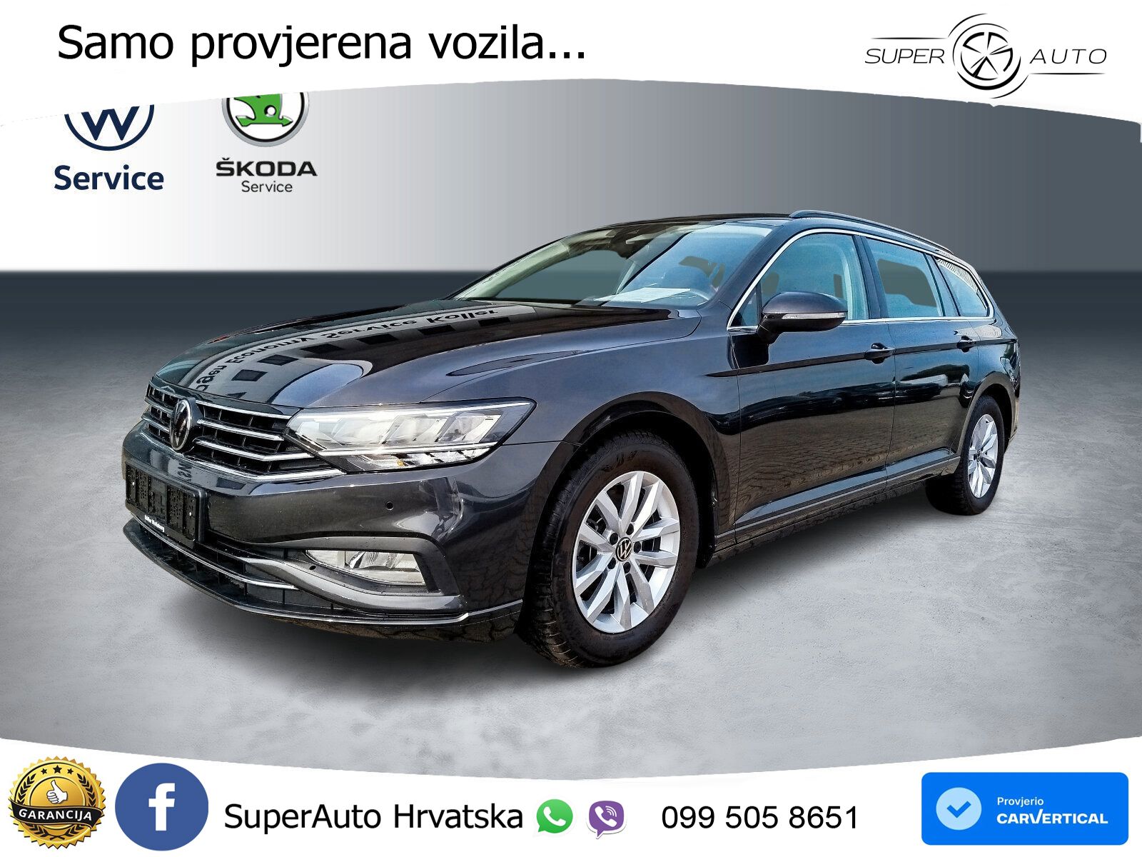Volkswagen Passat Variant 2.0 TDI (150 KS) DSG Business LED+GR SJED+ACC