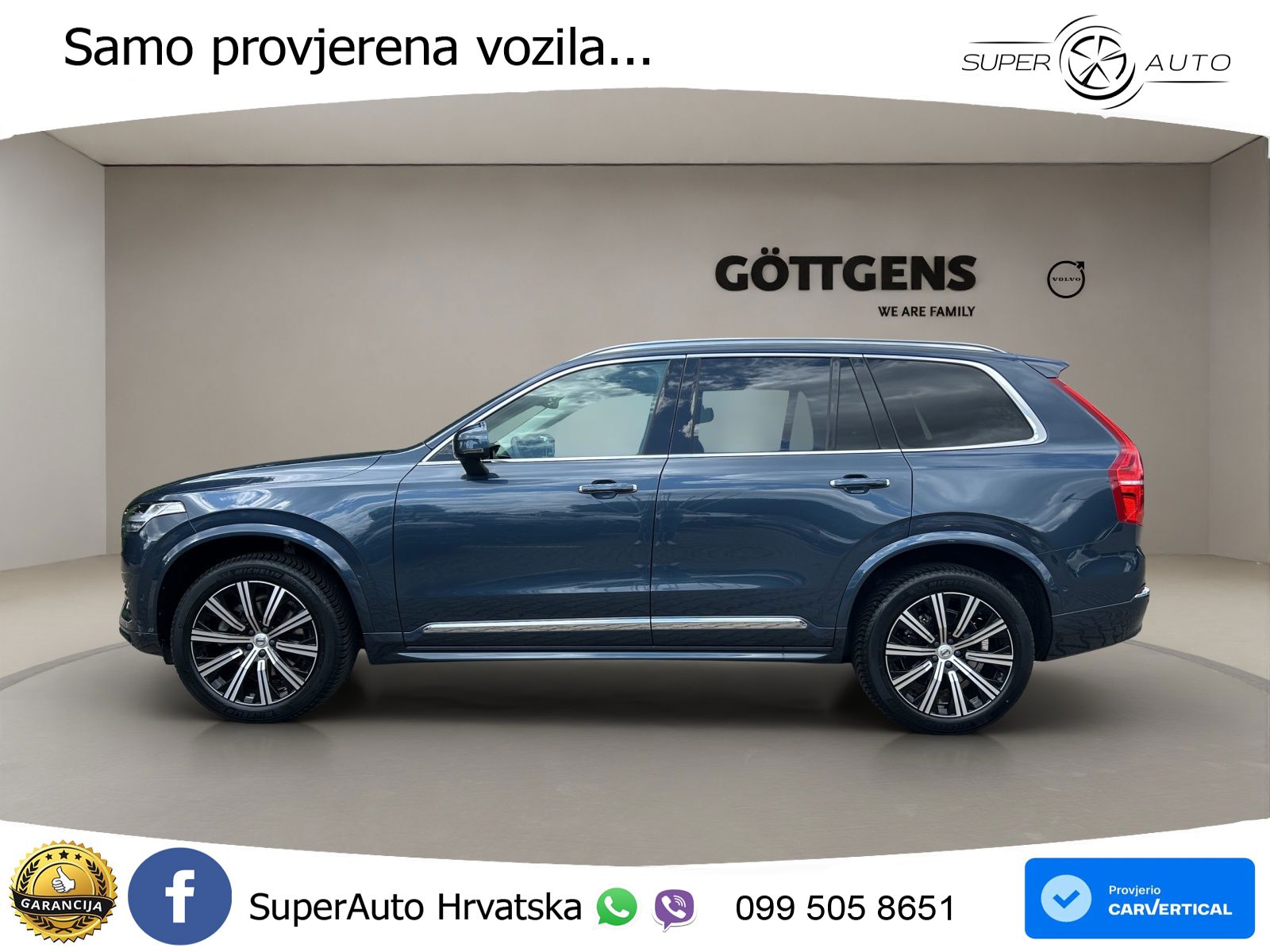 Volvo XC90 2.0 B5 Diesel AWD Automatic LED+GR SJED+ACC