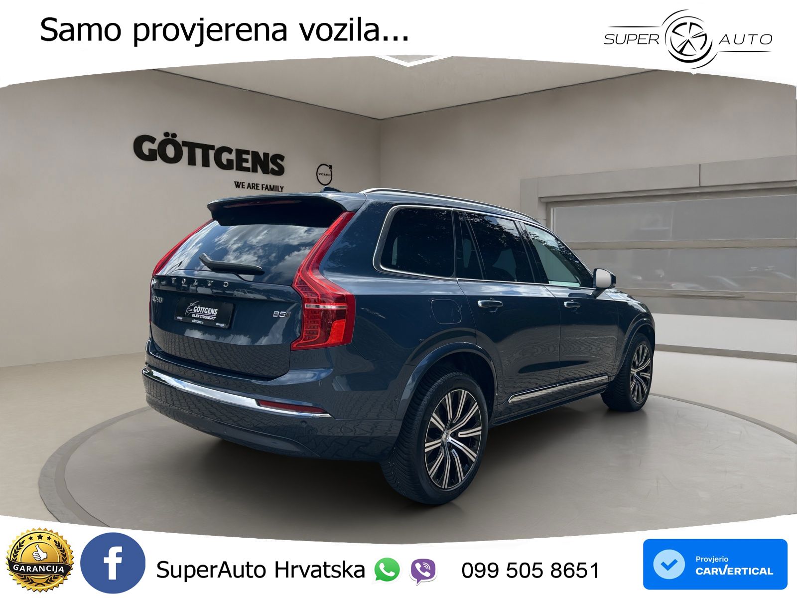Volvo XC90 2.0 B5 Diesel AWD Automatic LED+GR SJED+ACC