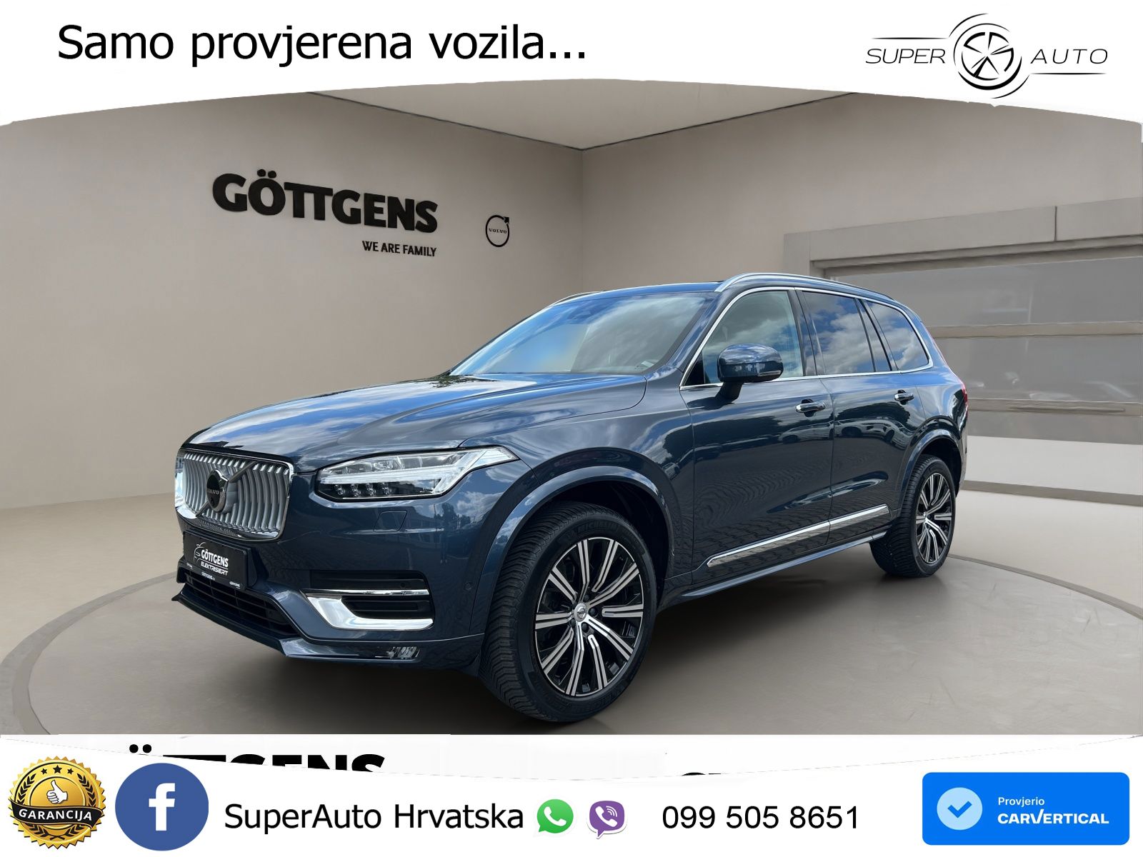 Volvo XC90 2.0 B5 Diesel AWD Automatic LED+GR SJED+ACC