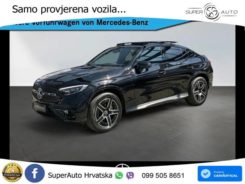 Mercedes GLC Coupe 220d (197 KS) 4MATIC 9G-TRONIC AMG ACC+GR SJED+360+PANO