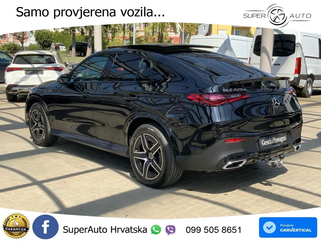 Mercedes GLC Coupe 220d (197 KS) 4MATIC 9G-TRONIC AMG ACC+GR SJED+360+PANO