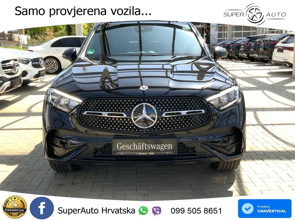 Mercedes GLC Coupe 220d (197 KS) 4MATIC 9G-TRONIC AMG ACC+GR SJED+360+PANO
