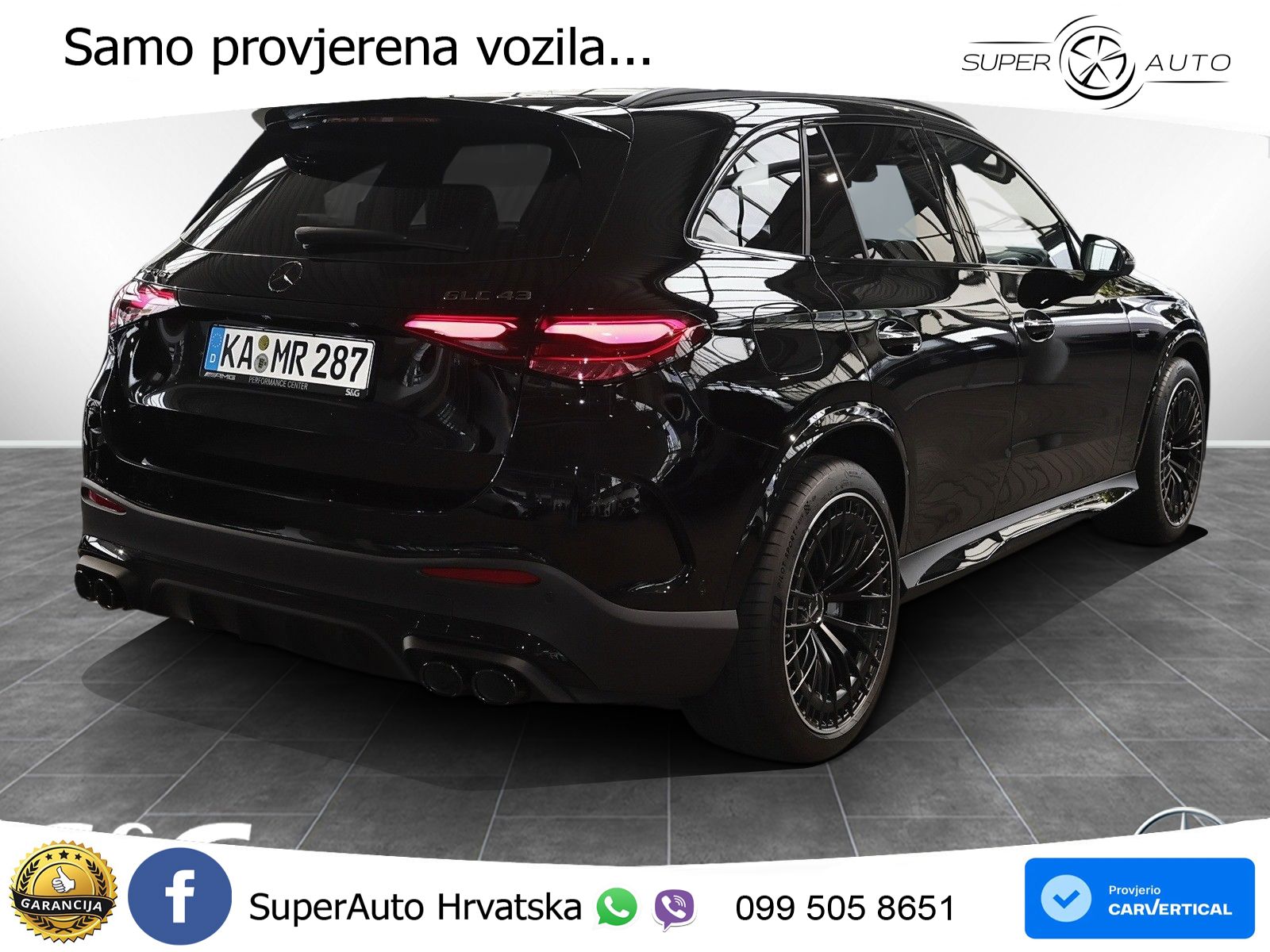 Mercedes AMG GLC 43 (421 KS) 4MATIC AMG SPEEDSHIFT MCT 9G LED+GR SJED+ACC