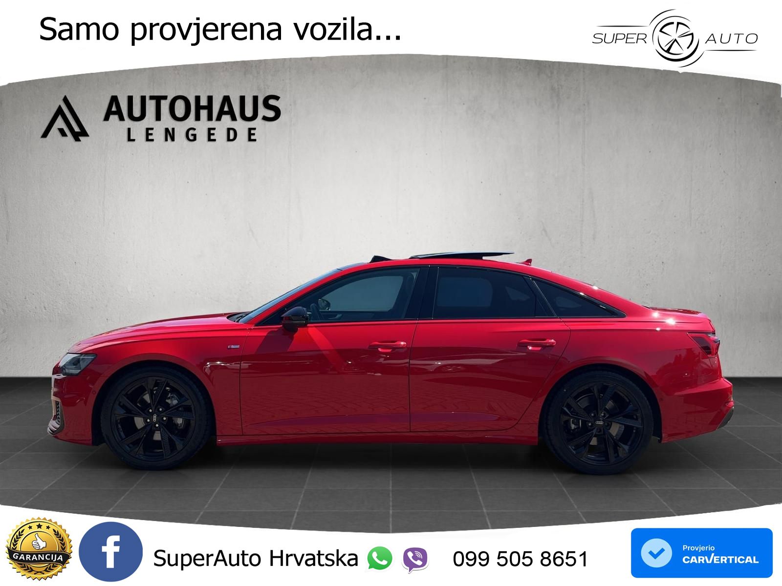 Audi A6 45 TFSI (265 KS) quattro ultra S tronic S line LED+GR SJED+ACC
