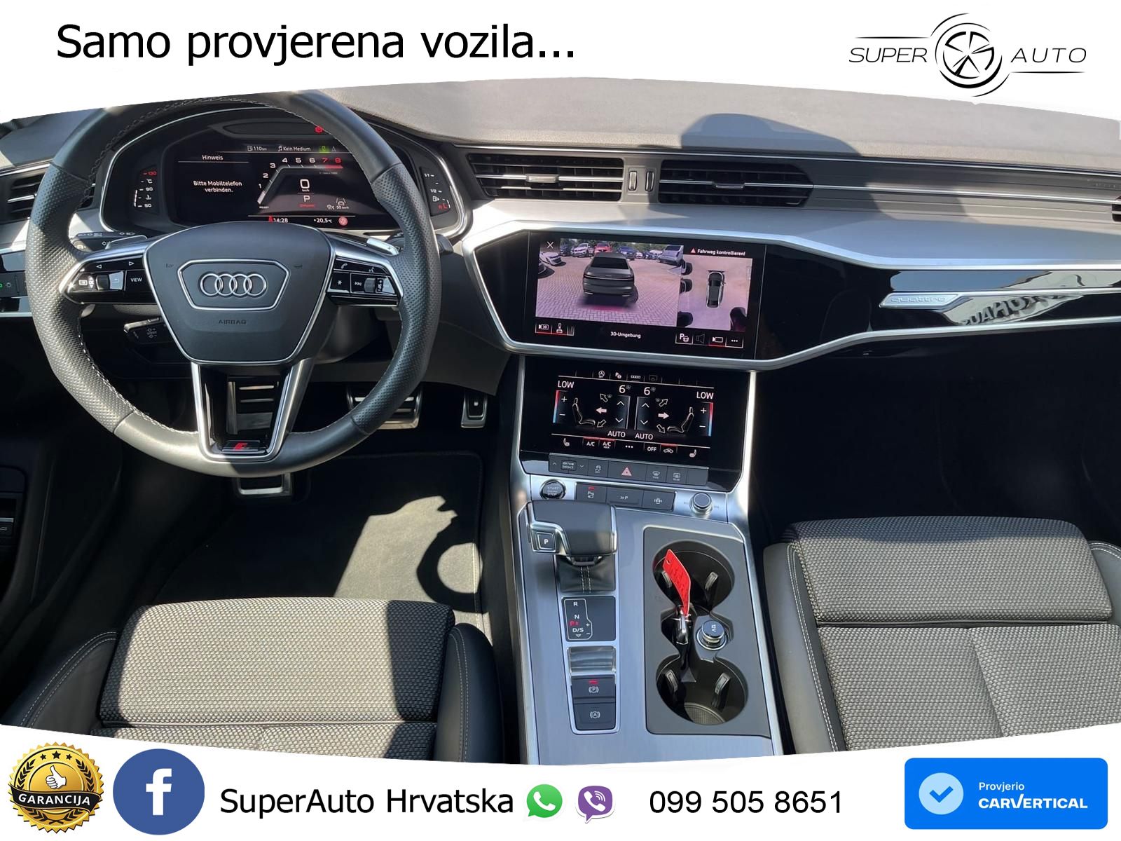 Audi A6 45 TFSI (265 KS) quattro ultra S tronic S line LED+GR SJED+ACC