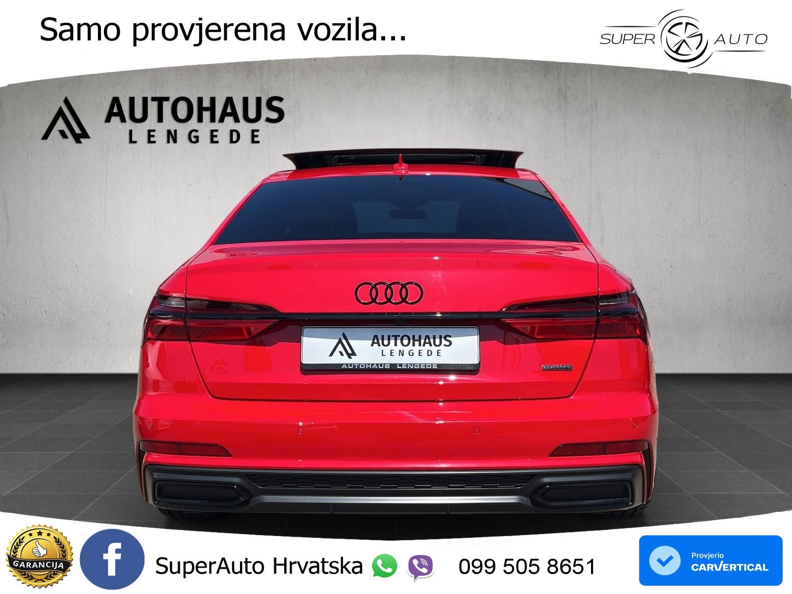 Audi A6 45 TFSI (265 KS) quattro ultra S tronic S line LED+GR SJED+ACC