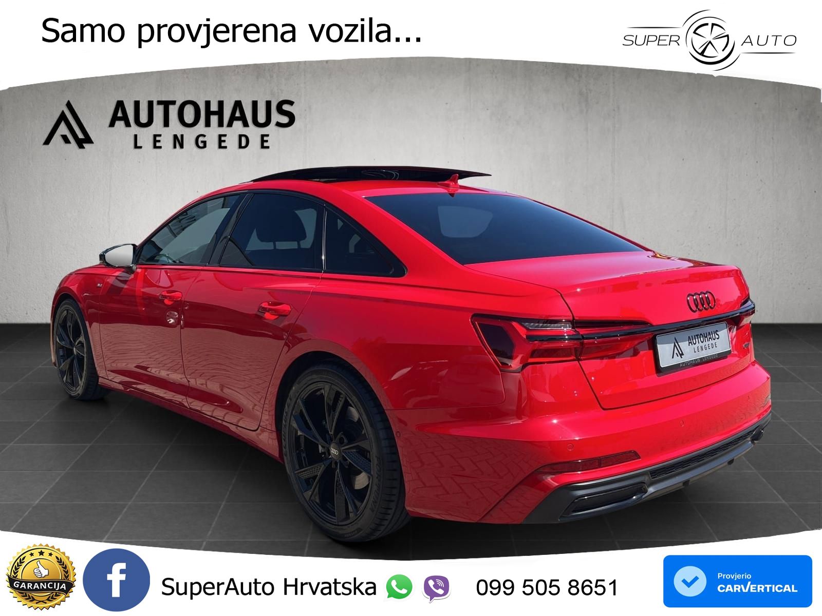 Audi A6 45 TFSI (265 KS) quattro ultra S tronic S line LED+GR SJED+ACC