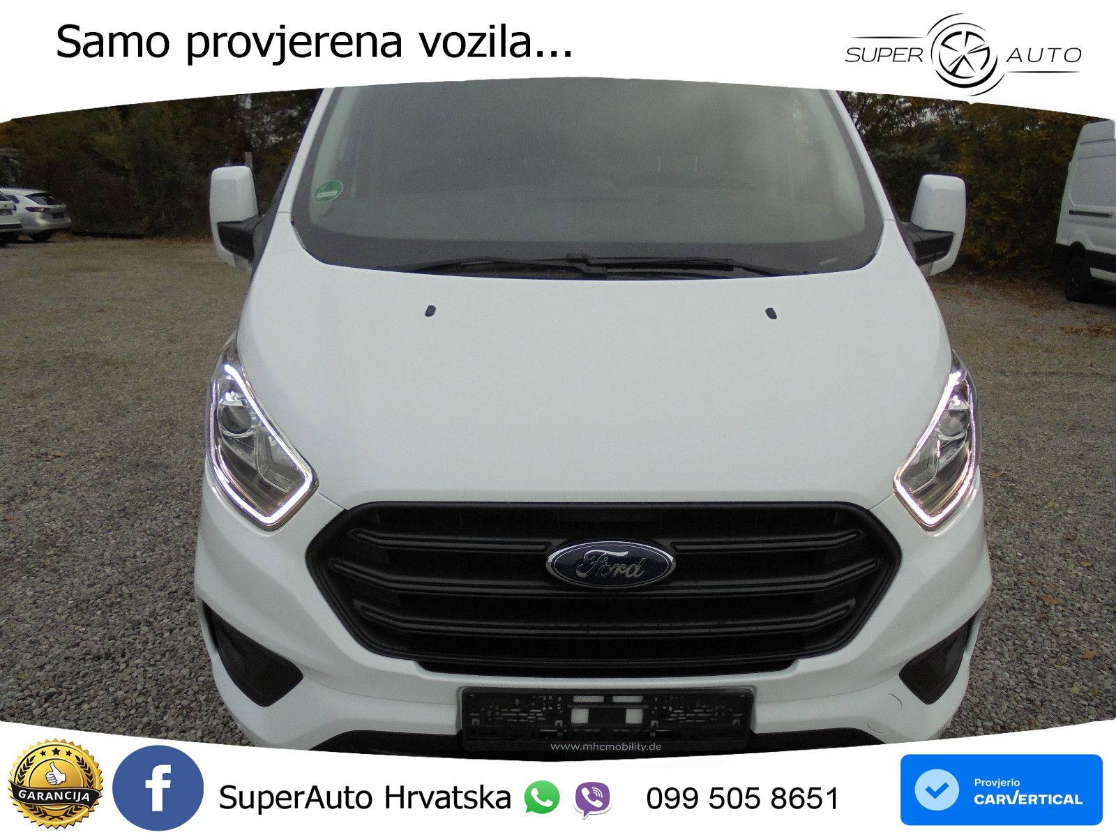 Ford Transit Custom 2.0 Kasten Lang 320 AHK 2,8t mögl 131 KS