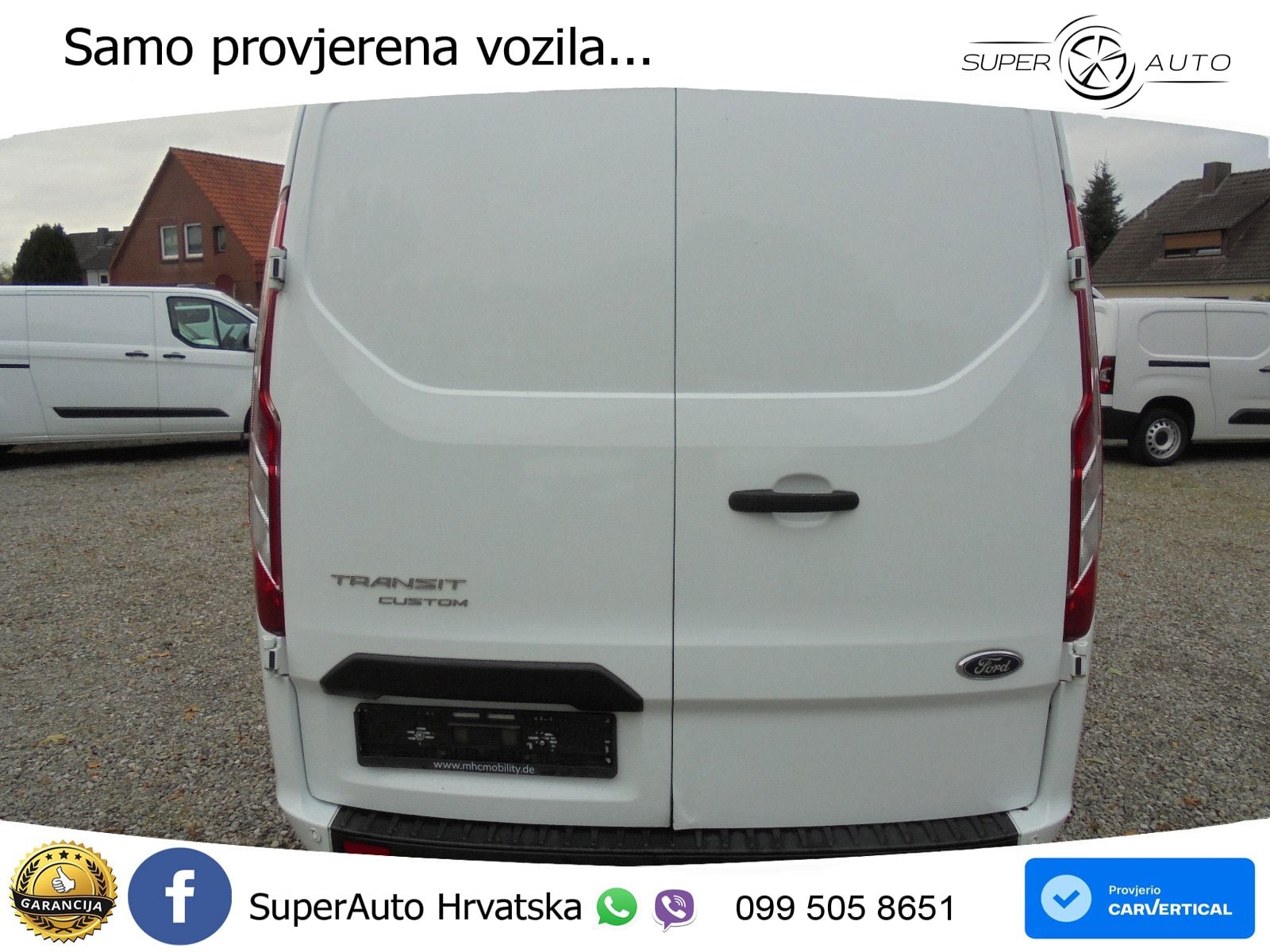 Ford Transit Custom 2.0 Kasten Lang 320 AHK 2,8t mögl 131 KS