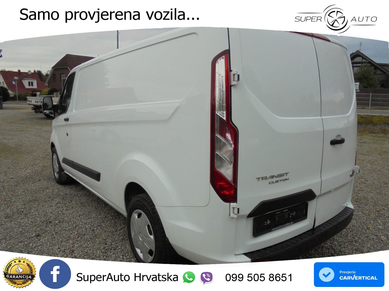Ford Transit Custom 2.0 Kasten Lang 320 AHK 2,8t mögl 131 KS