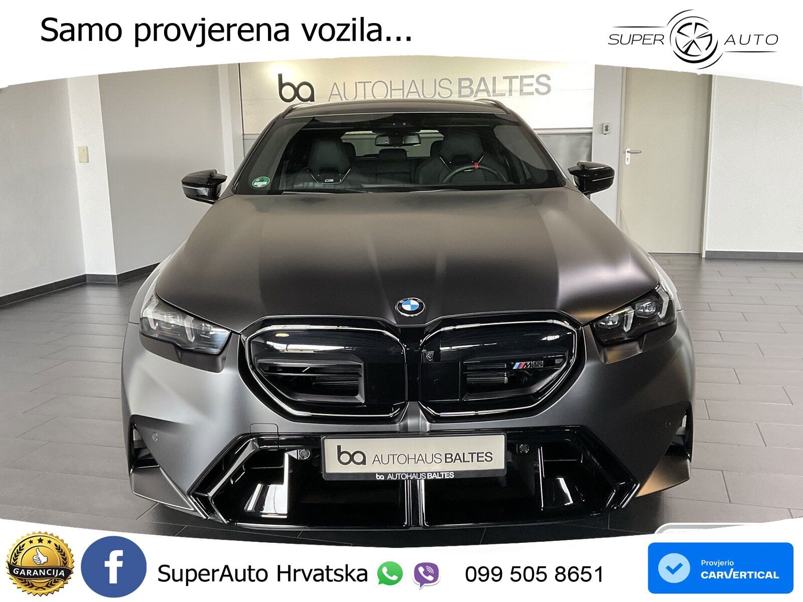 BMW M5 Touring 4.4 V8 (727 KS) xDrive Steptronic ACC+GR SJED+360+PANO
