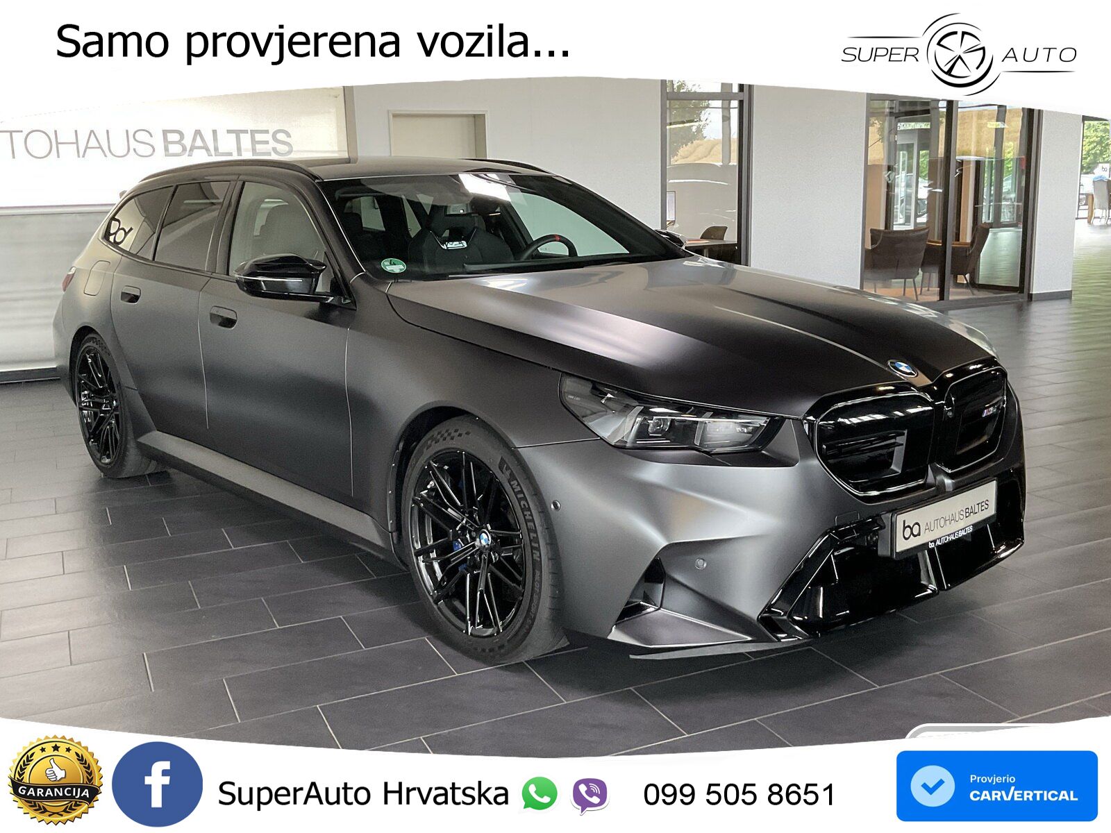BMW M5 Touring 4.4 V8 (727 KS) xDrive Steptronic ACC+GR SJED+360+PANO