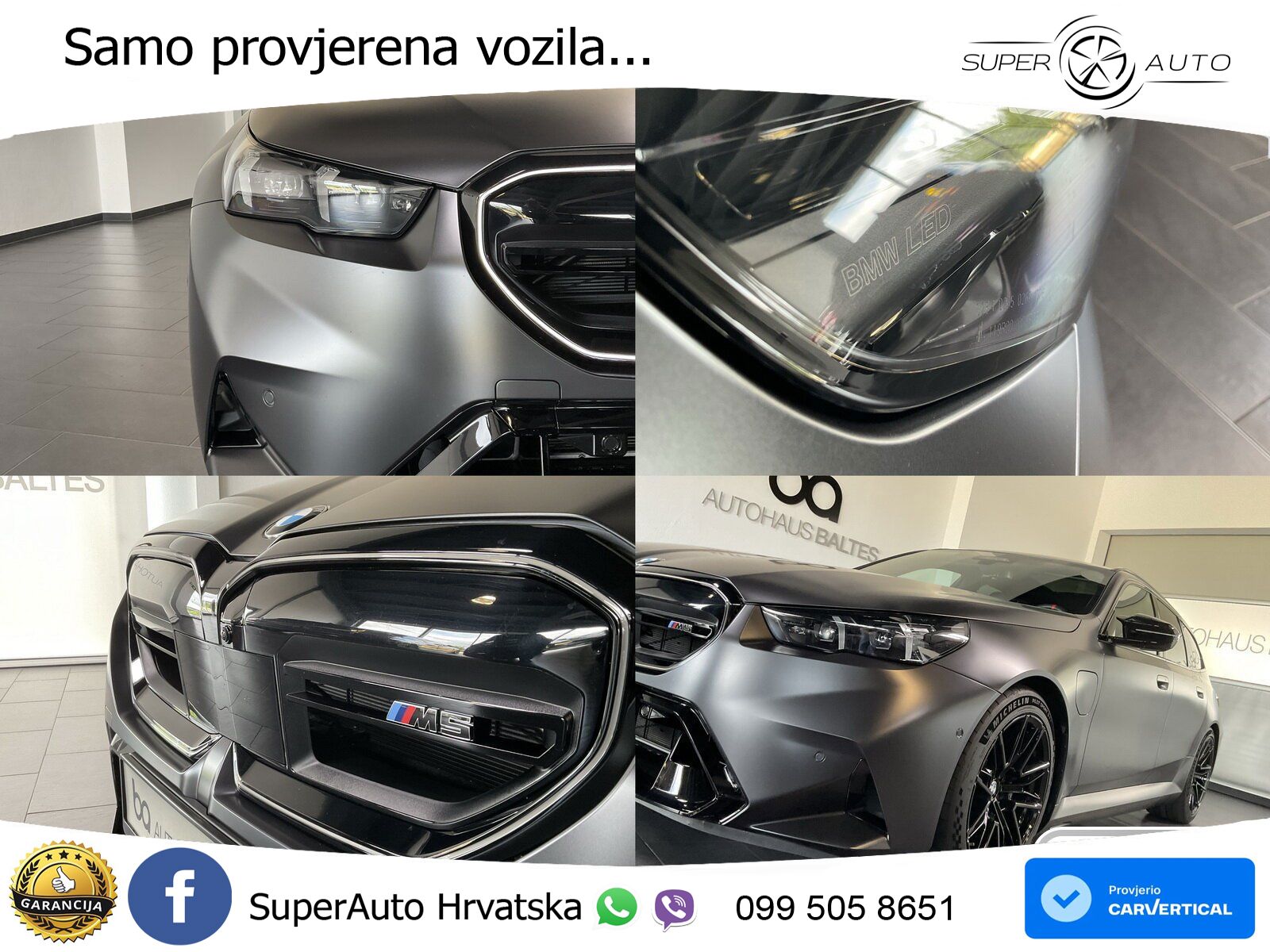 BMW M5 Touring 4.4 V8 (727 KS) xDrive Steptronic ACC+GR SJED+360+PANO