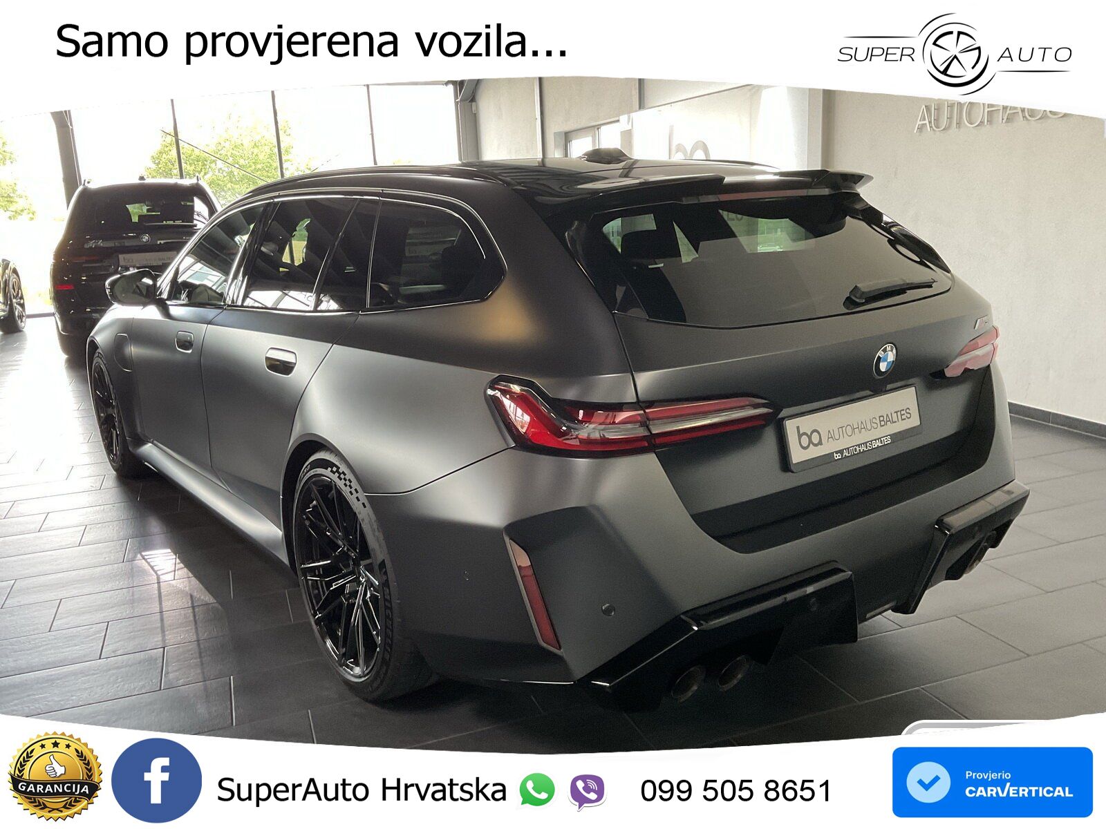 BMW M5 Touring 4.4 V8 (727 KS) xDrive Steptronic ACC+GR SJED+360+PANO