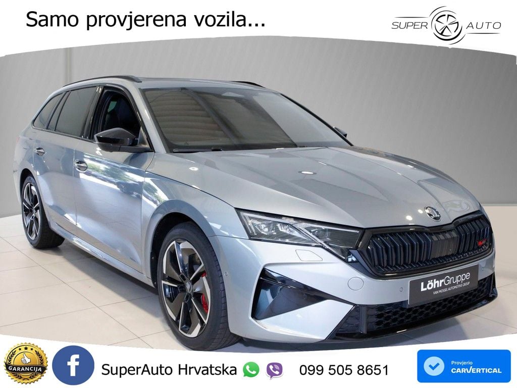 Škoda Octavia Combi RS 2.0 TSI (265 KS) DSG LED+GR SJED+ACC