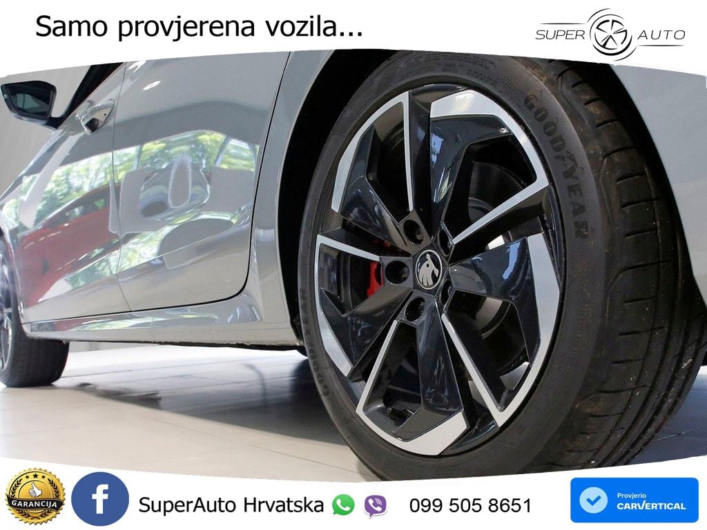 Škoda Octavia Combi RS 2.0 TSI (265 KS) DSG LED+GR SJED+ACC