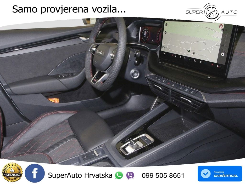 Škoda Octavia Combi RS 2.0 TSI (265 KS) DSG LED+GR SJED+ACC