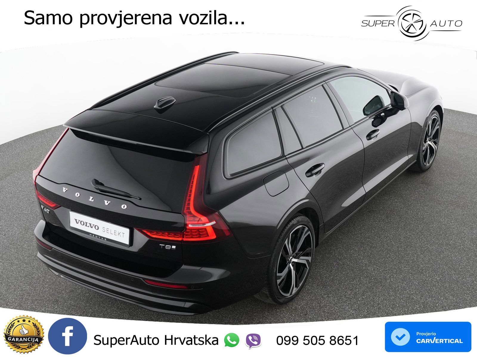 Volvo V60 2.0 T8 AWD Geartronic ACC+GR SJED+360+PANO