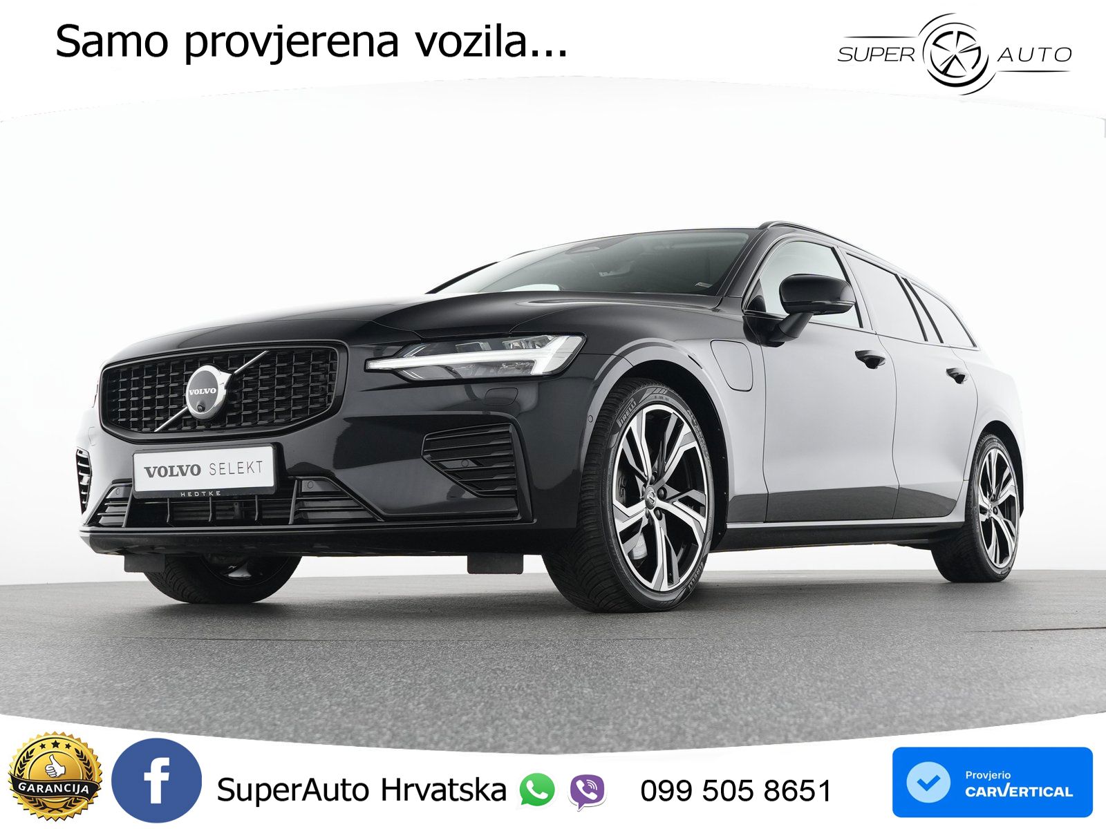 Volvo V60 2.0 T8 AWD Geartronic ACC+GR SJED+360+PANO