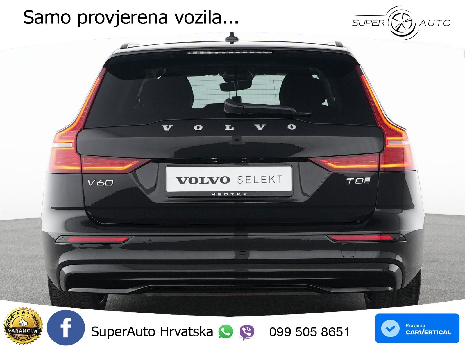 Volvo V60 2.0 T8 AWD Geartronic ACC+GR SJED+360+PANO