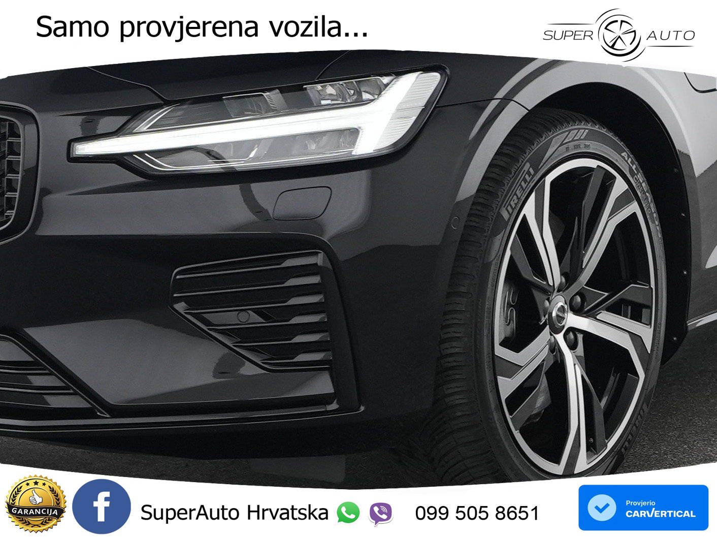 Volvo V60 2.0 T8 AWD Geartronic ACC+GR SJED+360+PANO