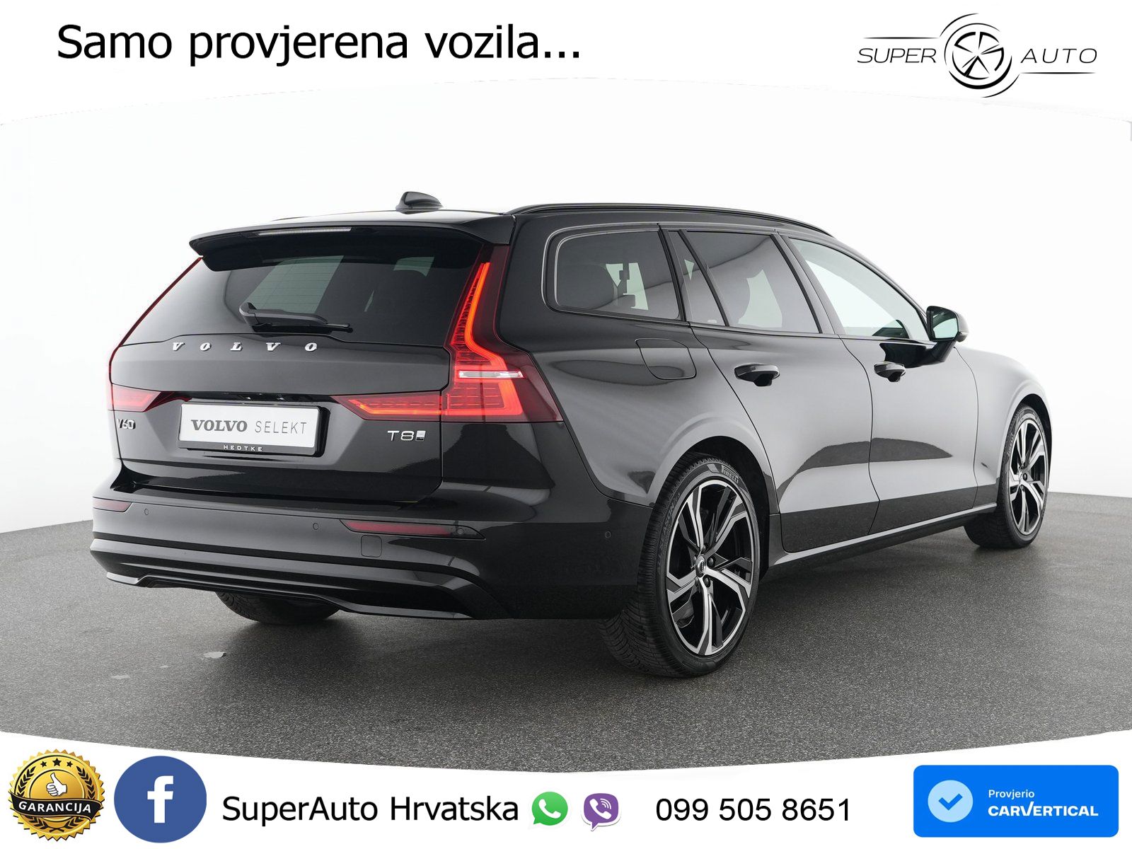 Volvo V60 2.0 T8 AWD Geartronic ACC+GR SJED+360+PANO
