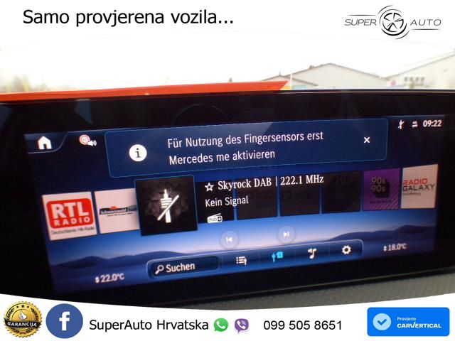 Mercedes-Benz A 200d 8G-DCT LED+GR SJED+ACC