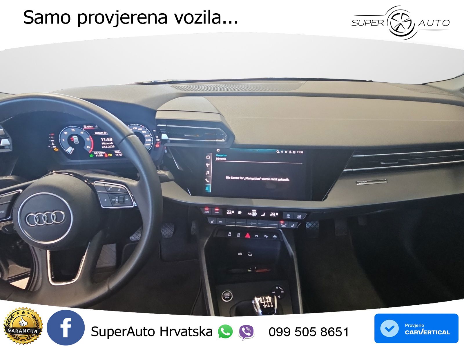 Audi A3 30 TDI (116 KS)