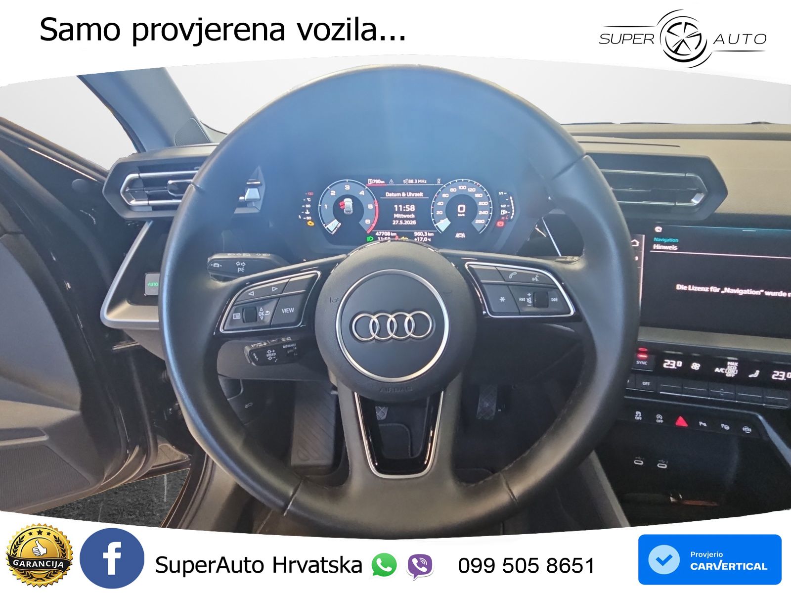 Audi A3 30 TDI (116 KS)