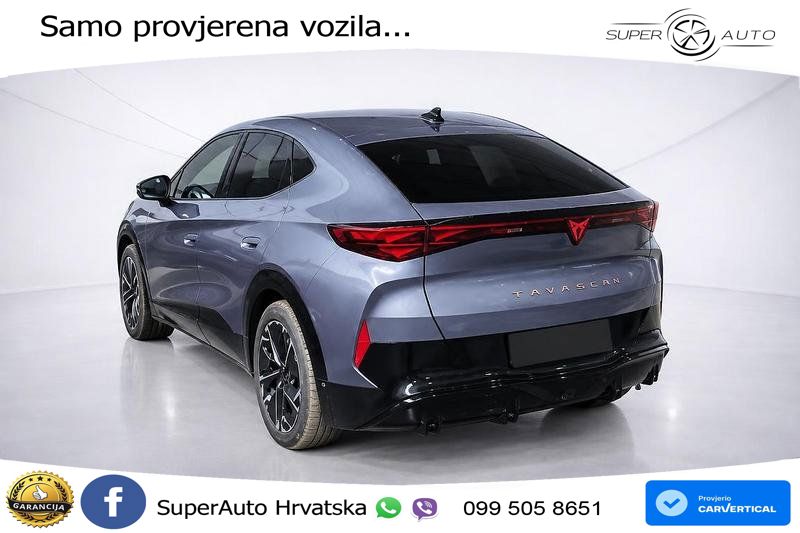 Cupra Tavascan 82 kWh (286 KS) LED+GR SJED+ACC