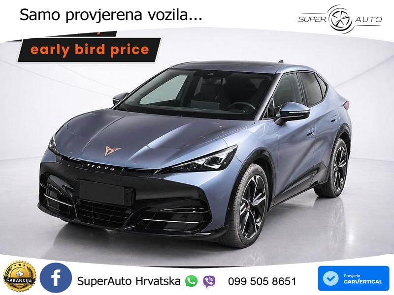 Cupra Tavascan 82 kWh (286 KS) LED+GR SJED+ACC