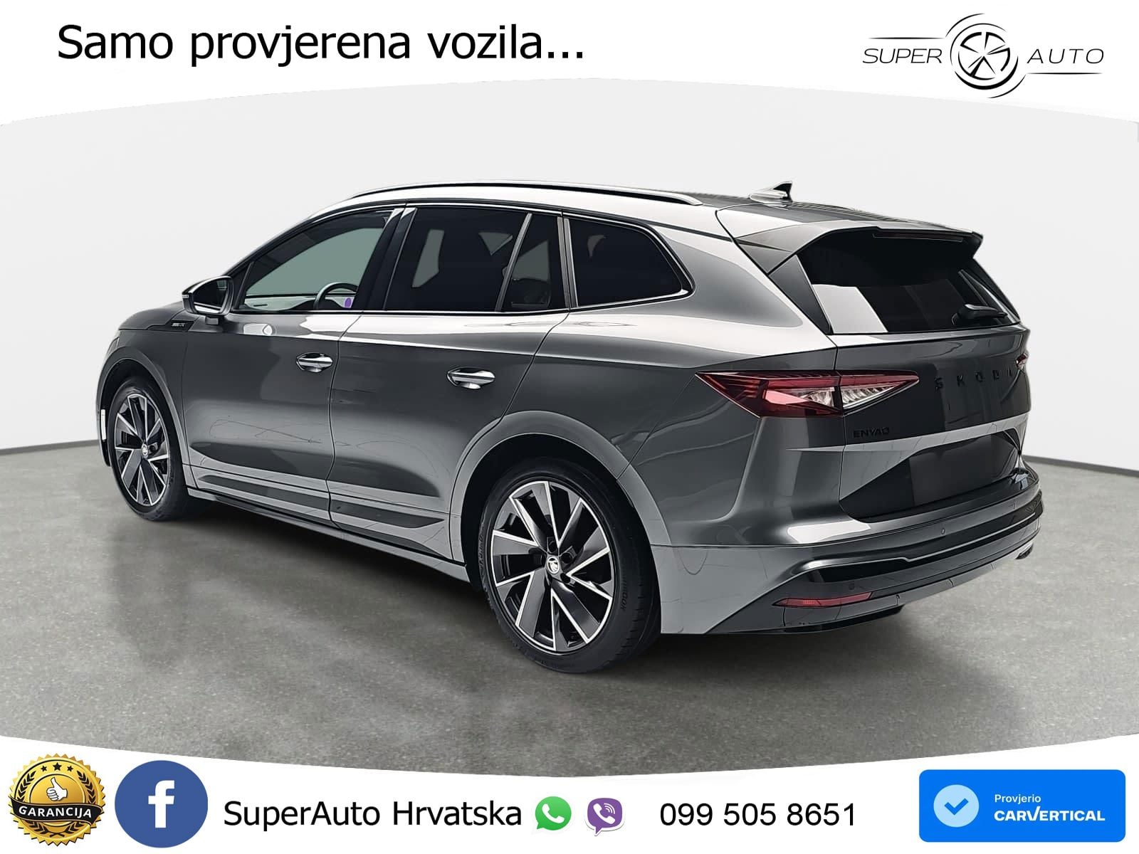 Škoda Enyaq 85 82 kWh (286 KS) SportLine LED+GR SJED+ACC