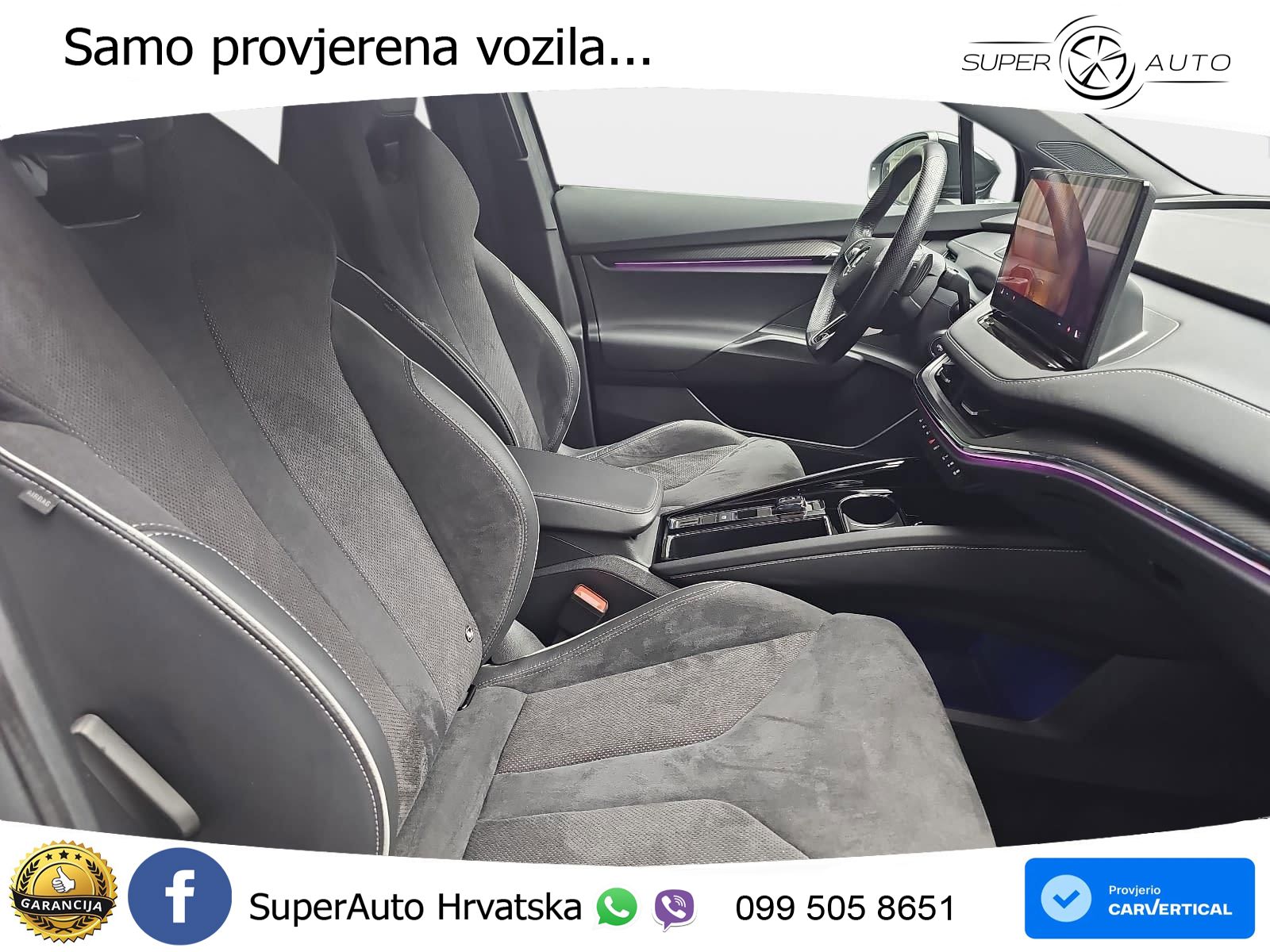 Škoda Enyaq 85 82 kWh (286 KS) SportLine LED+GR SJED+ACC