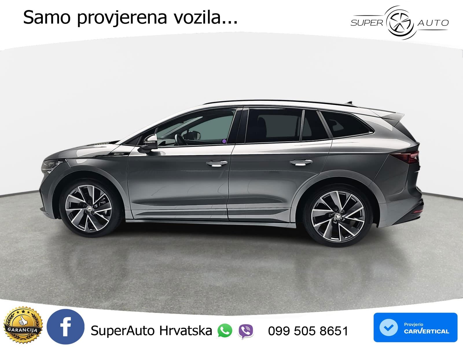 Škoda Enyaq 85 82 kWh (286 KS) SportLine LED+GR SJED+ACC