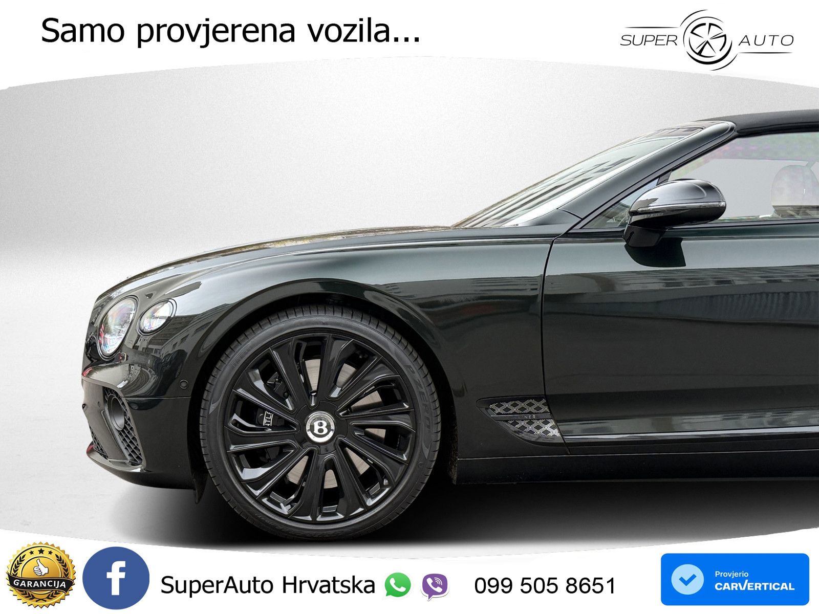 Bentley Continental GTC III 4.0 V8 (550 KS) AWD DCT LED+GR SJED+ACC
