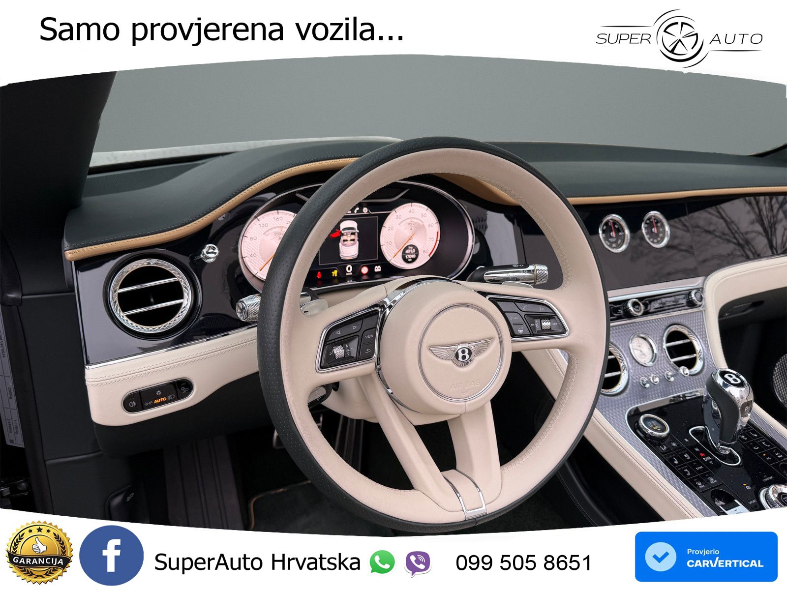 Bentley Continental GTC III 4.0 V8 (550 KS) AWD DCT LED+GR SJED+ACC