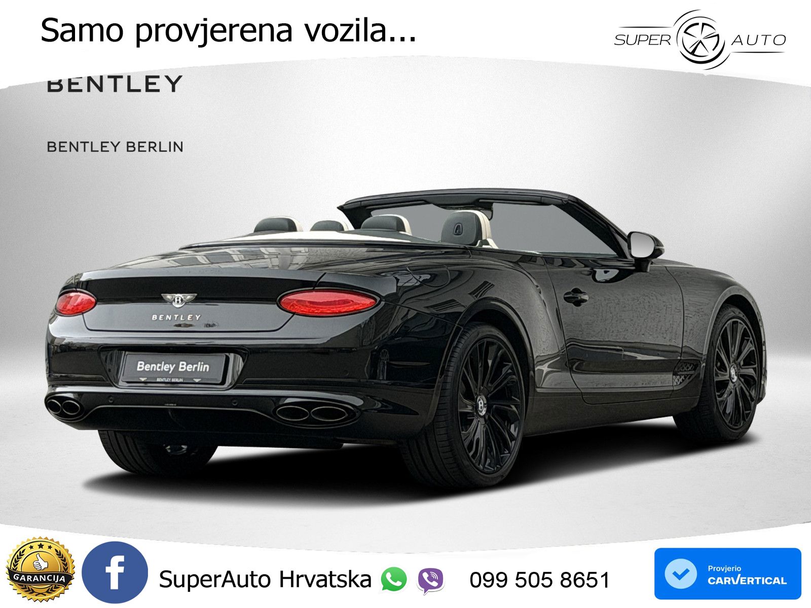 Bentley Continental GTC III 4.0 V8 (550 KS) AWD DCT LED+GR SJED+ACC