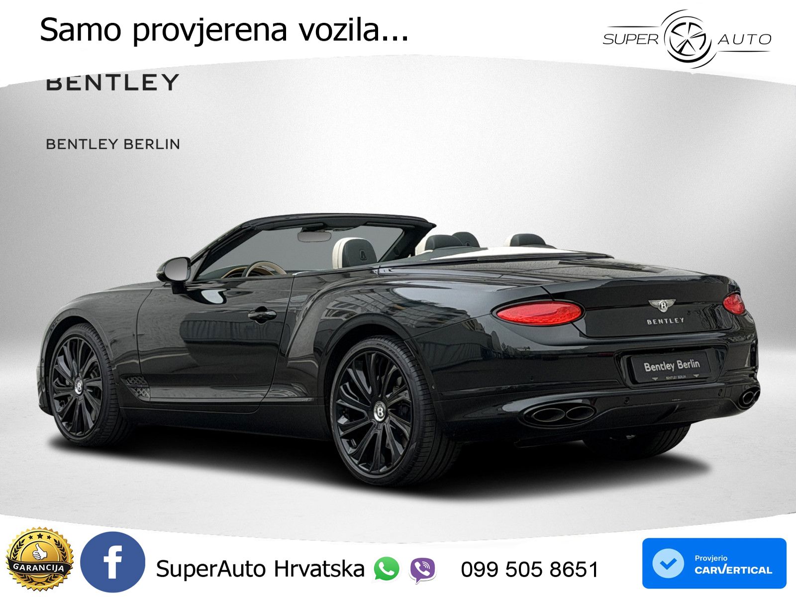 Bentley Continental GTC III 4.0 V8 (550 KS) AWD DCT LED+GR SJED+ACC
