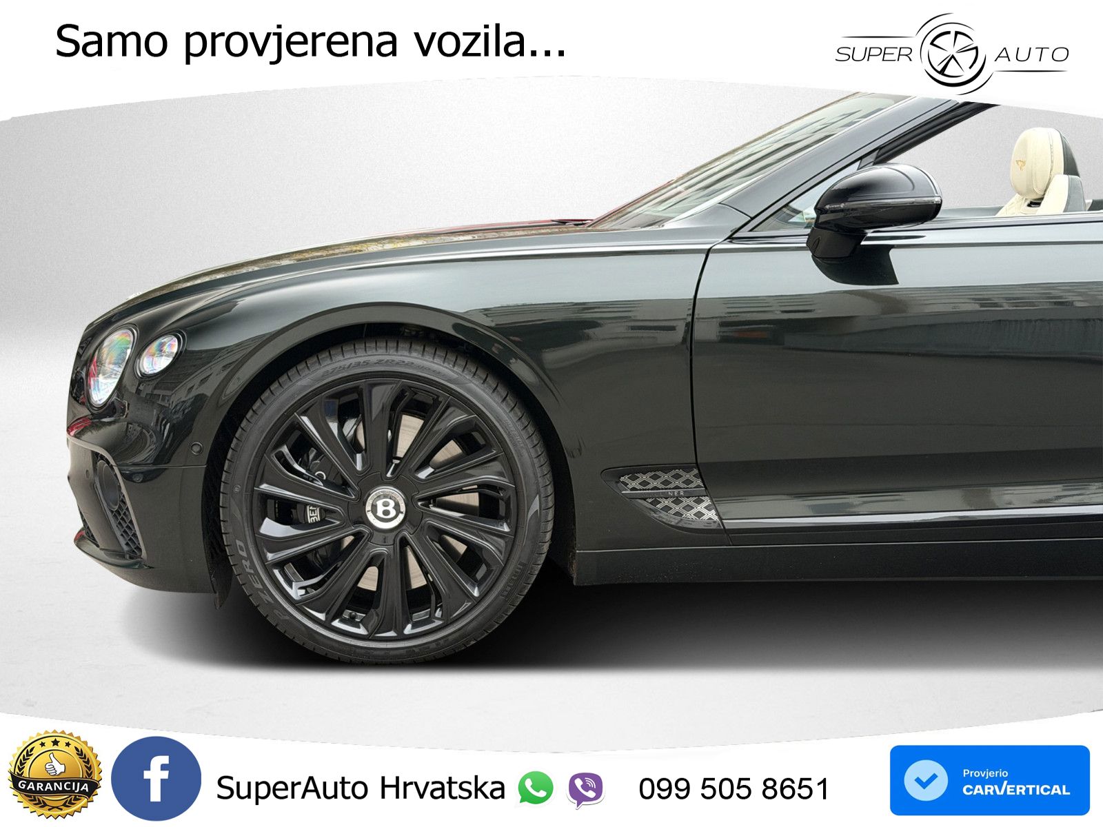Bentley Continental GTC III 4.0 V8 (550 KS) AWD DCT LED+GR SJED+ACC