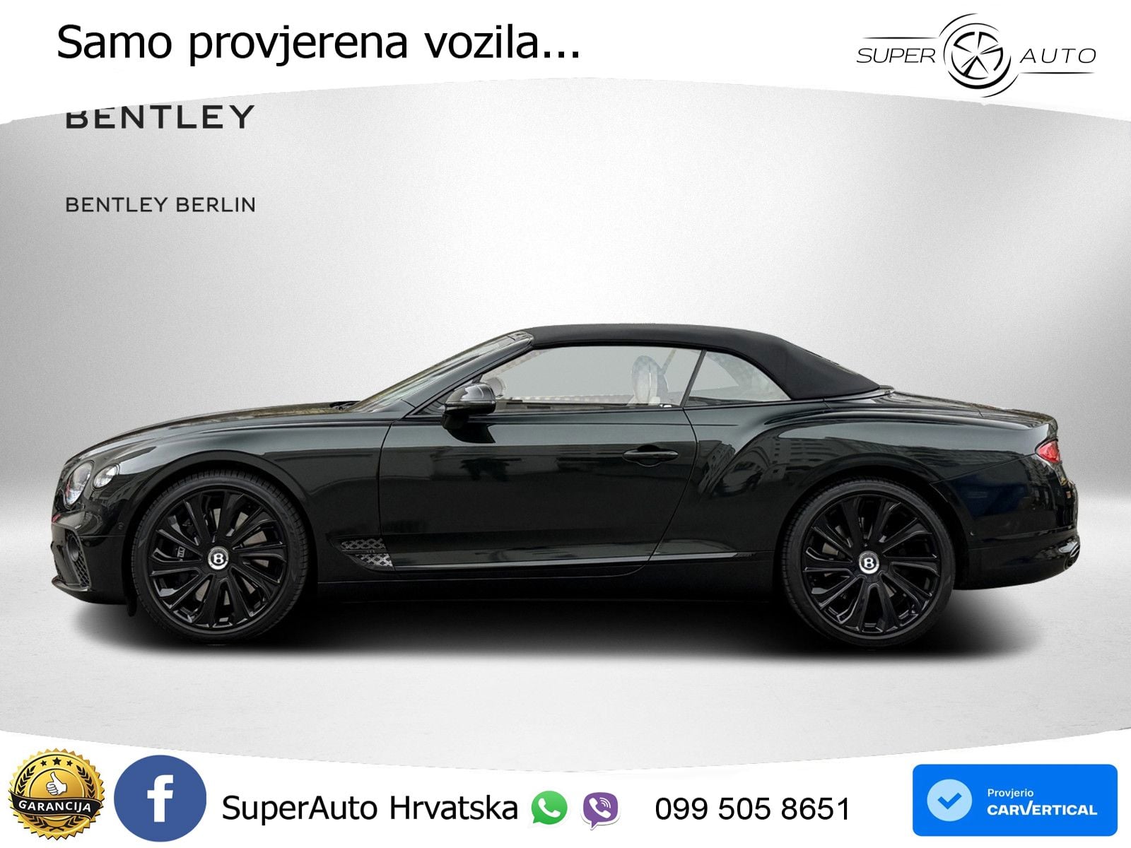 Bentley Continental GTC III 4.0 V8 (550 KS) AWD DCT LED+GR SJED+ACC