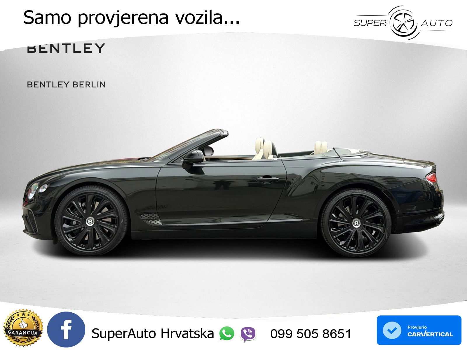 Bentley Continental GTC III 4.0 V8 (550 KS) AWD DCT LED+GR SJED+ACC