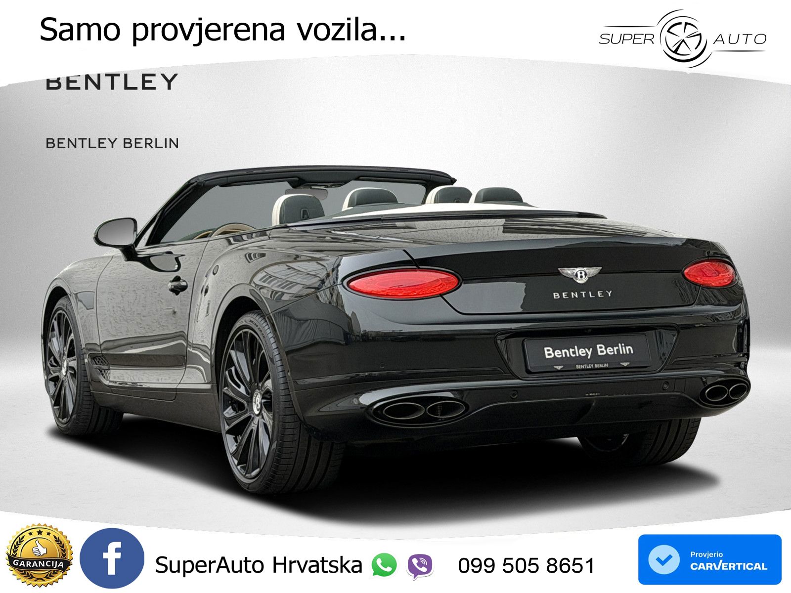 Bentley Continental GTC III 4.0 V8 (550 KS) AWD DCT LED+GR SJED+ACC
